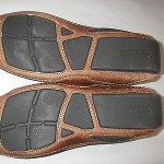 Men’s COLE HAAN Brown LEATHER  Driving MOCASSINS10M Slip on SHOES EUC Nike AIR