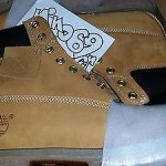 Mens Timberland Boots 6 inch Premium Nubuck waterproof in wheat / Ble 10061