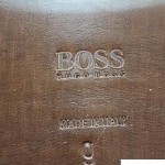 HUGO BOSS Leather Lace-Up Dress Shoes Brown CHATTY SIZE US 12 / UK 11 / EU 45