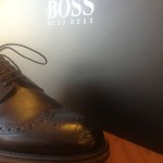 Hugo Boss Black Label Nevors Leather Brogue Shoes