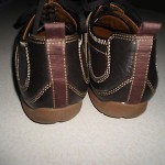 Men’s Cole Haan Brown Leather Nike Air oxford Sneakers w/Tan Stripe Size 13M EUC