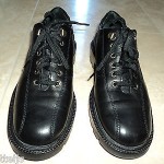 COLE HAAN CITY Size 8.5 M City Black Lace Leather Mens Shoes C01792 U E3