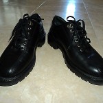 COLE HAAN CITY Size 8.5 M City Black Lace Leather Mens Shoes C01792 U E3