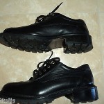 COLE HAAN CITY Size 8.5 M City Black Lace Leather Mens Shoes C01792 U E3