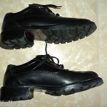 COLE HAAN CITY Size 8.5 M City Black Lace Leather Mens Shoes C01792 U E3