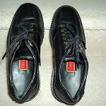 COLE HAAN CITY Size 8.5 M City Black Lace Leather Mens Shoes C01792 U E3