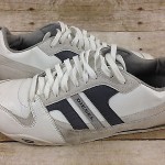 DIESEL GUNNER FASHION SNEAKER WHITE CHARCOAL GREY MENS SIZE 11