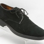 Mens shoes COLE HAAN black suede leather lace up oxfords sz 10 D