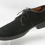 Mens shoes COLE HAAN black suede leather lace up oxfords sz 10 D
