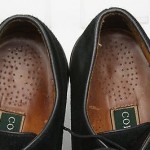 Mens shoes COLE HAAN black suede leather lace up oxfords sz 10 D