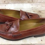 COLE HAAN PINCH AIR TASSEL LOAFER SADDLE TAN MENS SIZE 10.5