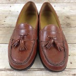 COLE HAAN PINCH AIR TASSEL LOAFER SADDLE TAN MENS SIZE 10.5