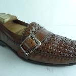 Cole Haan Bragano Mens Leather Dress Shoes Sz 9.5 M Brown Casual Slip On Loafers