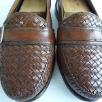Cole Haan Bragano Mens Leather Dress Shoes Sz 9.5 M Brown Casual Slip On Loafers