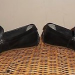 Cole Haan Men’s Black Leather Moccasin Driving Loafer Shoes (Size 9)