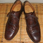 Cole Haan Nike Air Men’s Brown Leather Oxford Wing Tip Shoes (Size 9.5)