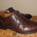 Cole Haan Nike Air Men’s Brown Leather Oxford Wing Tip Shoes (Size 9.5)