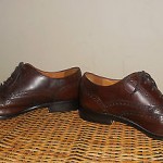 Cole Haan Nike Air Men’s Brown Leather Oxford Wing Tip Shoes (Size 9.5)