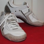 Diesel Korbin 2 ii White Cream Beige Mens Leather Trainers Athletic Shoe sz 8.5