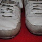 Diesel Korbin 2 ii White Cream Beige Mens Leather Trainers Athletic Shoe sz 8.5