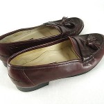 Cole Haan Men’s Brown Tassel Loafers Slip On Shoes Size 8.5M – Made in Italy