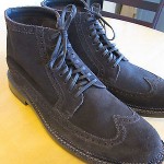 Cole Haan Nike Air Jayhawker Wingtip Men’s Ankle Boot Suede Leather Size 11 NEW
