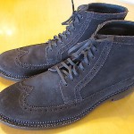 Cole Haan Nike Air Jayhawker Wingtip Men’s Ankle Boot Suede Leather Size 11 NEW