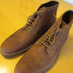 Cole Haan Nike Air Jayhawker Leather Wingtip Men’s Ankle Boot Size 11 NEW
