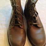 DIESEL TATRA ORIGINAL MILITARY GREEN LEATHER BOOTS – SIZE 12.5