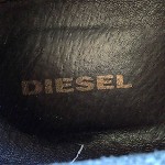 DIESEL TATRA ORIGINAL MILITARY GREEN LEATHER BOOTS – SIZE 12.5