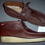 Clarks Wallabee Original Men Size 9.5 9 1/2 New Brown Leather Shoe Boot Shoes