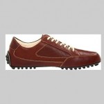 COLE HAAN AIR GRANT Mens Casual Oxford Brown Leather Lace-Up Shoes NEW