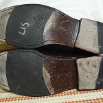 STYLISH COLE HAAN MEN SHOES SZ 9 M BROWN GENUINE LEATHER CROCODILE LOAFERS