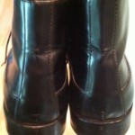 Cole Haan Men’s 9D Patent Leather Fashion Dress Ankle Boots Lace up Shoes