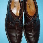 COLE HAAN  BROWN LEATHER CASUAL SHOES ,LOAFERS SIZE 9.5 M