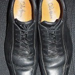 Cole Haan Black Leather Mens Lace Shoes Size 8 M