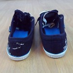Diesel Jeans Mens New Black Authentic Firstly Style Canvas Shoes Sneakers 10 M