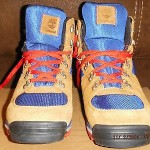 NEW TIMBERLAND HIKING TRAIL  SCRAMBLE MID BROWN BOOT 2215R MEDIUM MENS SIZE 13