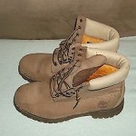 TIMBERLAND  TAN  SIZE 9.5M