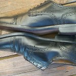 Cole Haan black leather Cap toe oxford,dress shoe Mens sz 8.5 M rv $198 USA