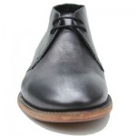 $295 HUGO BOSS Silver Metallic Mens 10 43 Leather Boots Shoes Casual 9.5 Grey
