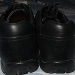 Cole Haan Black Leather Mens Lace Shoes Size 8 M