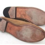 COLE HAAN Resort Men’s Tan Nubuck Leather Penny Loafer Shoes Size 12