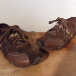 DIESEL Men’s Brown Leather Casual Athletic Shoes 13M