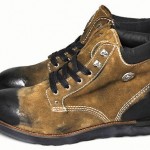 $350 NEW Diesel D.I.Y. CUB Brown/Black Suede Ankle Boots 12.5