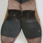 Cole Haan Brown Tan Suede Leather Loafer Slip On Shoe Size 9.5M