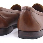 Cole Haan Resort Brown Leather Woven Loafers Tassels 10.5 Square Casual Shoes