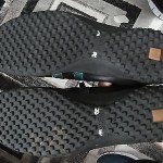 HUGO BOSS Orange Lable BLACK LEATHER Fasion SNEAKERS // size 13 D