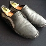 Cole Haan G Series Nike AIR Black Leather Casual / Driving Shoes 11.5 M