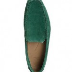 HUGO BOSS Men Shoe DREFIN Green Suede Driving Loafers Slip-On NEW 9 10.5 11.5 12